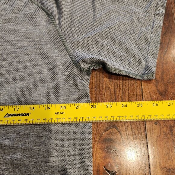 Lululemon Metal Vent Athletic Shirt Men’s Size XL Light Gray Breathable Wicking - Picture 11 of 13